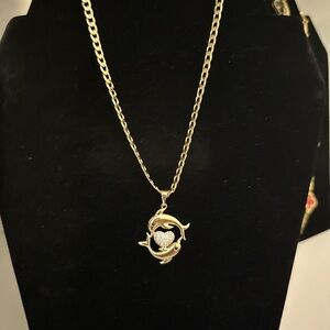 Beautiful necklace stainless steel gold fine jewelry